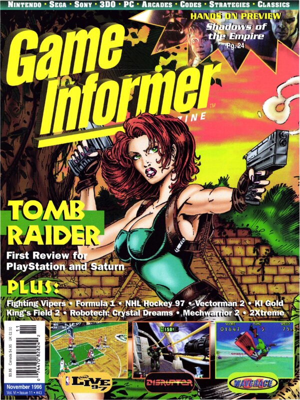 Game Informer Issue 43 (November 1996) cover